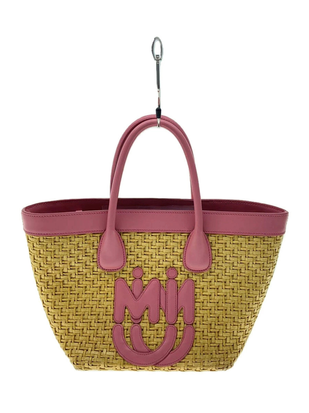 Miu Miu Basket Bag Beige Tan